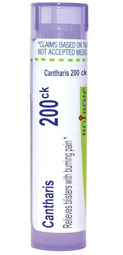 Boiron Cantharis 200Ck Homeopathic Medicine for Blisters with Burning Pain - 80 Pellets