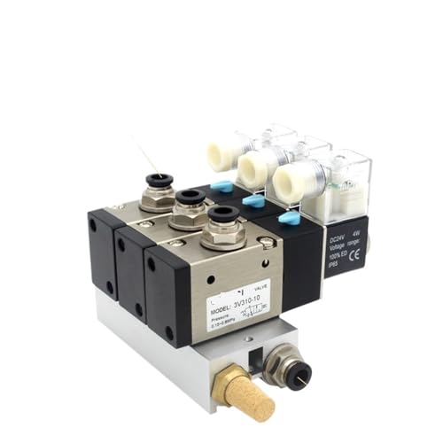 Embase électrovanne 3V310-10-NO normalement ouverte 7 stations AC220V DC24V