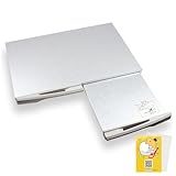 ガスコンロ専用 狭いキッチンに スライド式ガスレンジテーブル ガルバリウム鋼板製 幅59×奥行44×高さ3.5cm オリジナルクリーナー付