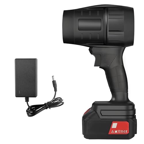 Portable Codless Car Dryer - Car Air Dryer Blower Handheld Car Blower Dryer Car Dryer Air Blower Hand Held Turbo Mini Blower with Charger & Battery 1 battery 21V
