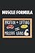 Kalender 2022: Muskelformel Protein Lifting massive Gewinne DIN A5 Organizer mit 120 Seiten | Notizbuch Terminplaner Wochenkalender Jahresplaner