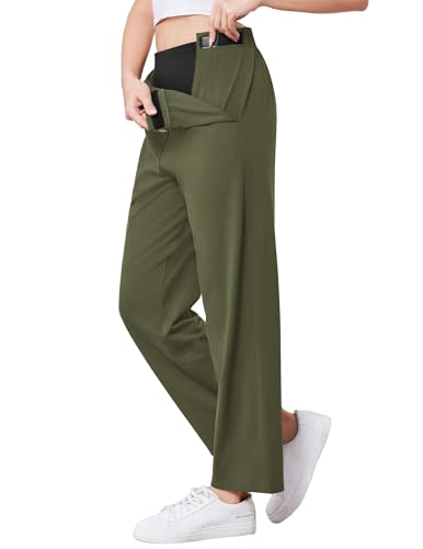 Deyeek Womens Tear Away Sweatpants Post Surgery for Hip Replacement