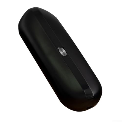 Abrelatas eléctrico seguro y fácil de usar con función de batería recargable (negro)