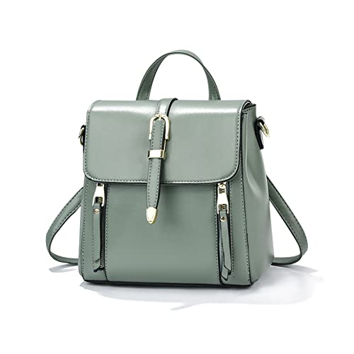 Sac a dos anti-vol fille mignon petit sac porte dos bandouliere vert