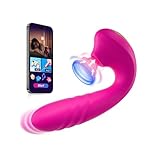 【人気・限界盛り吸うやつ】バイブ 女性用 中いき ピストン「9種高速ピストン＆振動＋9種吸引＋アプリ遠隔」吸引バイブ 強力 クリトリス Ｇスポット ポルチオ開発 潮吹き 電マ ディルド 柔らかいシリコン製 生活防水 USB充電 玩具 大人のおもちゃ アダルトグッズ 日本語説明書付き