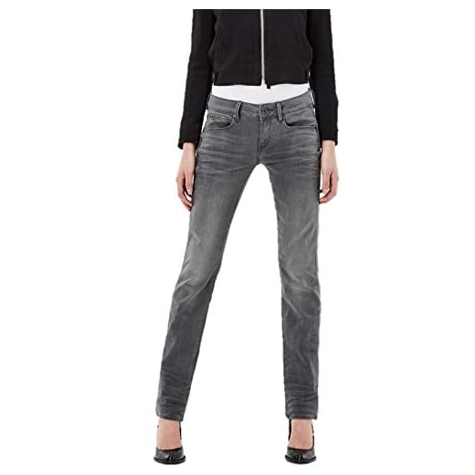 G-STAR dam Attacc Mid Straight jeans – förtal superstretch