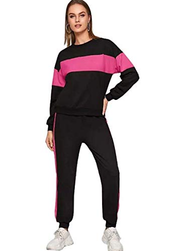 Buy Women's l Solid Stripes Track Suit 