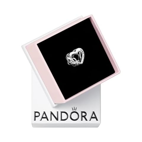PANDORA Love You Mom Infinity Heart Charm Sterling Silver Cover
