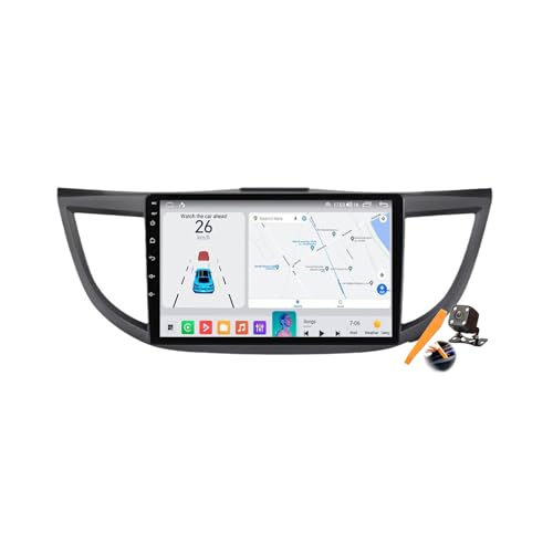 Autoradio GPS pour CRV 2012-2016 Android 15.0 avec Carplay Écran 10''