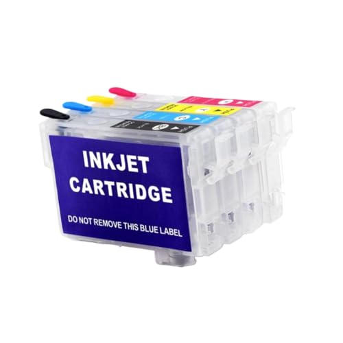 SErgcrFXb Cartucho de Tinta Recargable vacío sin Chip Compatible con Suministros de Impresora XP-2100 XP-2101 XP-2105 EW-052A
