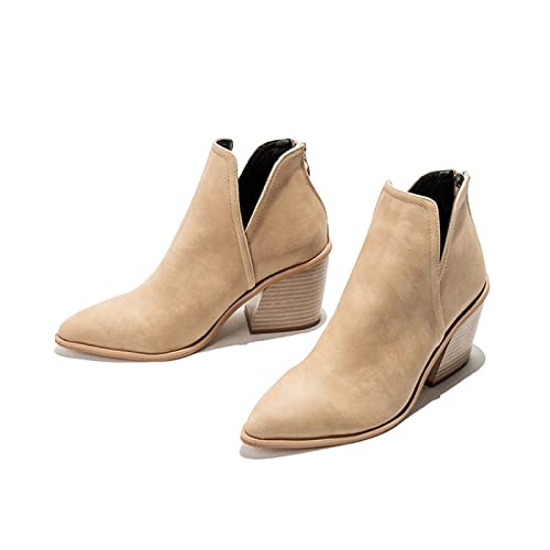Bottes de travail femme à cheville et talons hauts chaussures automne printemps