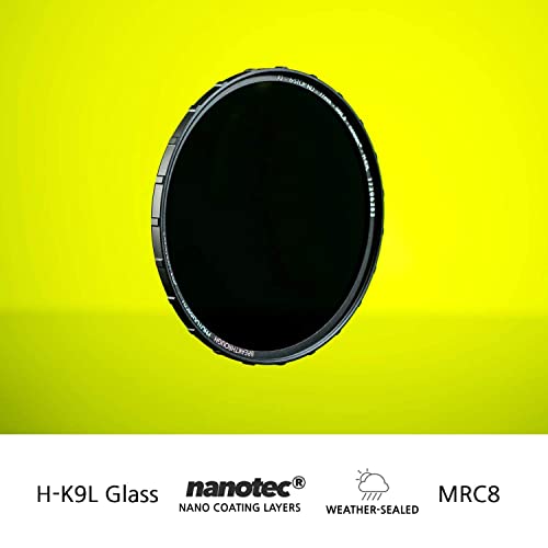 Breakthrough Photography 82Mm X2 6-Stop Fixed Nd Filter For Camera Lenses, Neutral Density Professional Photography Filter, Mrc8, H-K9L Glass, Nanotec, Ultra-Slim, Weather-Sealed #TOP2
