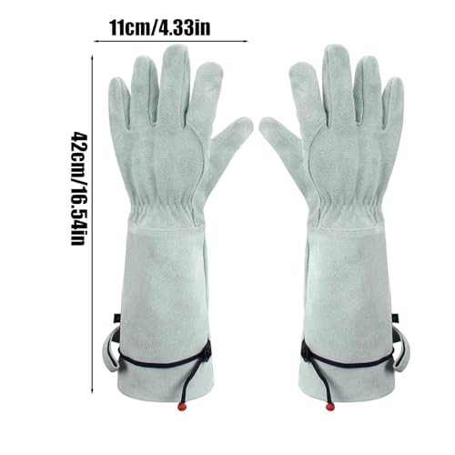 Guantes de poda largos con mitón resistente para recolección 5