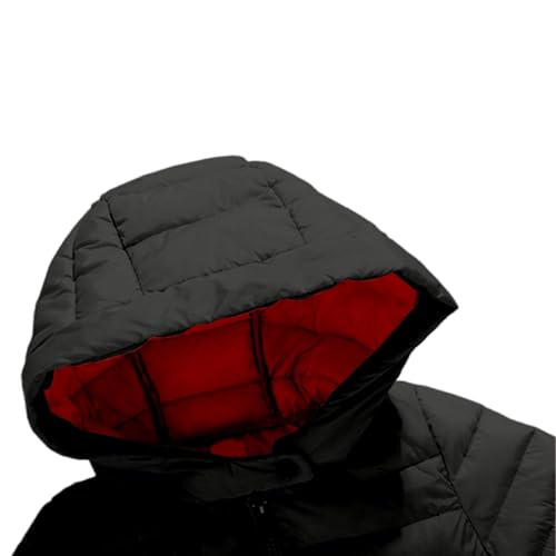 Boys Girls Quilted Down Jackets Lightweight Windproof Winter Outwear Knee Length Thick Warm Puffer Coats for Kids3