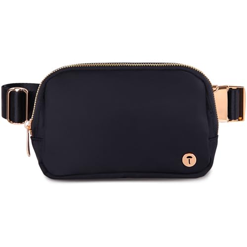 Bolsa de cinto feminina com alça ajustável à prova d'água, 62: ouro preto, One Size, Moderna