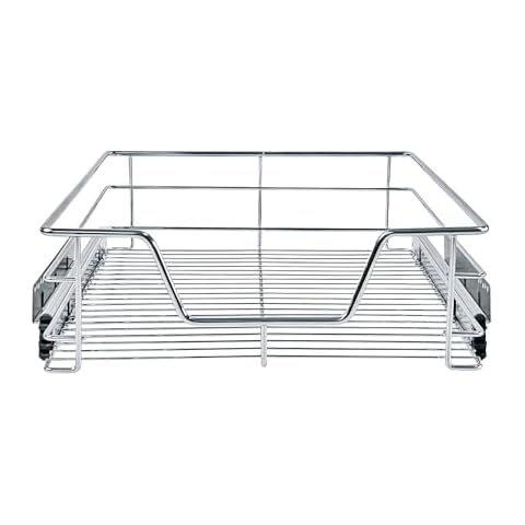 SUNHAIXIA Pull Out Cabinet Organizer, Heavy Duty Cabinet Pull Out Shelves, Slide Out Cabinet Organizer Storage for Home, Pull Out Drawers for Kitchen Cabinets (22" W x 17" D x 5.5" H) Cover