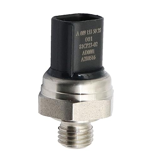 Riloer Engine Exhaust Back Pressure Sensor,Engine Exhaust Back Pressure Sensor 0091535028, 0071534328, 81CP23-02, 100003433, A0091535028, 81CP2302 Compatible with Mercedes-Benz