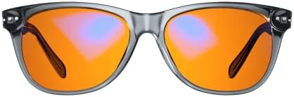 Swanwick Crystal Night Swannies - 99% Premium Blue Light Blocking Glasses, Anti Glare Anti-Fatigue & Eyestrain for Screens