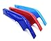 Price comparison product image BizTech ® Clip In Grille Inserts Compatible with Series 2 F22 F23 F44 F45 F46 Bonnet Hood Kidney Sport Strips Cover (F45 F46 2018-up 9-Beams)
