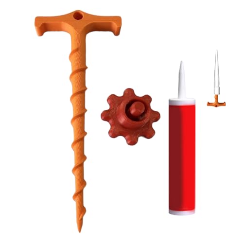 manhegari Caulk Saver Impresión 3D,Tapón Sellador Para Masilla | Protector Y Desatascador De Boquilla Para Preservar Aplicaciones De Adhesivo Espuma Y Lechada En El Hogar
