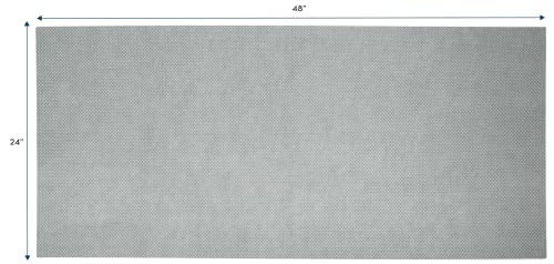 S&T Inc. Under Sink Mat, Shelf Liners For Kitchen Cabinets Non Adhesive, Waterproof And Plastic Kitchen Shelf Liner, Charcoal Grey, 24 In. X 48 In #TOP6