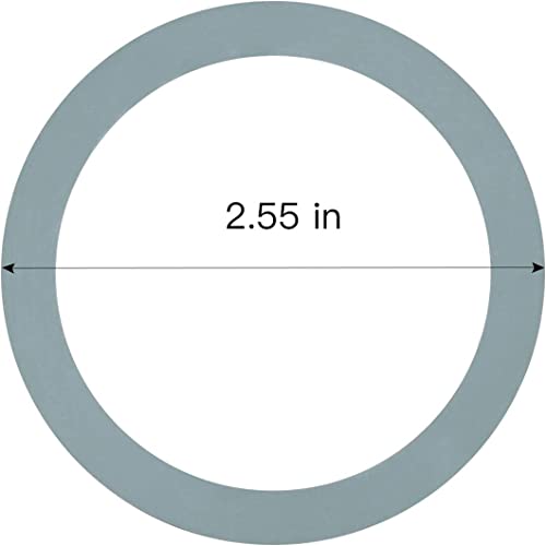 (2 Pack) Premium Blender Gasket Sealing Ring, Compatible With Osterizer And Oster Blender Replacement Parts, Rubber Oster Blender Replacement Parts, Grey Oster Blender Parts #TOP2