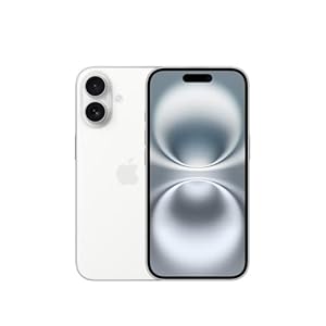 Apple iPhone 16, 128GB, Weiß (Generalüberholt)
