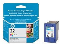 Cartouche HP 22 couleur : fini les couleurs fades avec ce bloc cyan magenta jaune de 138p