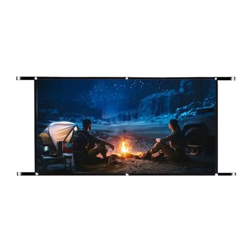 Pantalla proyector 120 pulgadas de cine al aire libre 16:9 portátil plegable