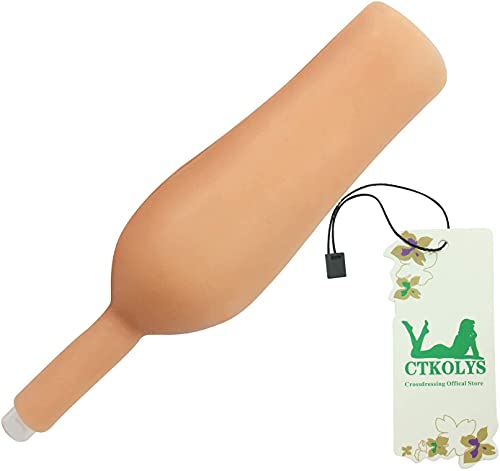 CTKOLYS P5 Crossdresser Panties Urination Tube,Asian Skin Cover