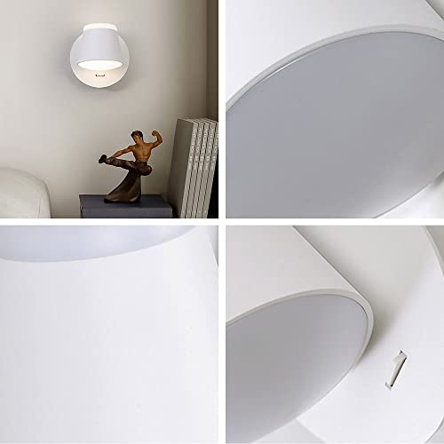 Aplique de pared con interruptor para leer en la cama sin molestar a nadie 6
