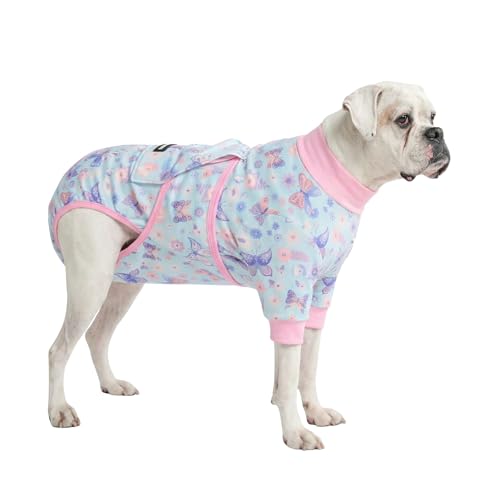 Image of Spark Paws Dog Recovery Suit - Surgical Onesie After Surgery, Male & Female