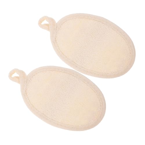 DEARMAMY 2 Piezas De Esponja De Baño Exfoliante Esponja De Ducha Para El Cuerpo Esponja De Baño Leefa Esponja De Baño Para La Espalda Esponja De Baño