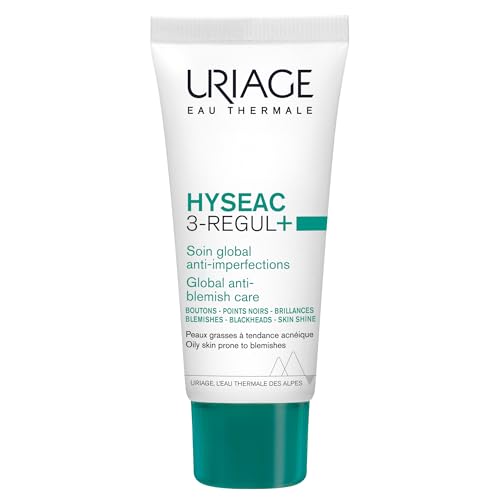 Uriage Hyseac 3-Regul+ Globalpflege mit 6,8{335d05887aaed6e9b63d724fab08d08ecde61ac88350567c1453fadaa336e514} AHA & Zink - Reduziert Pickel, Flecken & Wiederauftreten - Bringt das Akne-Mikrobiom wieder ins Gleichgewicht - Hohe Verträglichkeit - 40ml Uriage Hyseac 3-Regul+ Globalpflege mit 6,8{335d05887aaed6e9b63d724fab08d08ecde61ac88350567c1453fadaa336e514} AHA & Zink - Reduziert Pickel, Flecken & Wiederauftreten - Bringt das Akne-Mikrobiom wieder ins Gleichgewicht - Hohe Verträglichkeit - 40ml