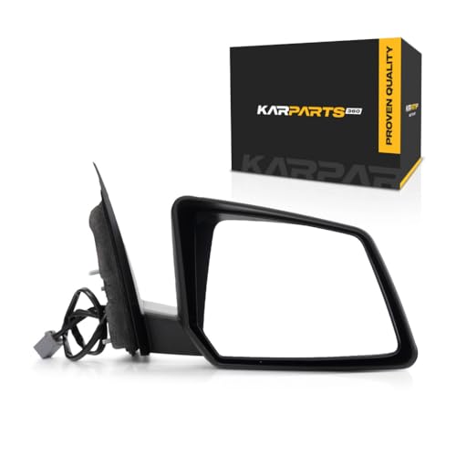 For GMC Acadia 2009-2016 Door Mirror Passenger Side | Power | Non-Heated | Folding | Textured Black | Replacement For 23453776 | GM1321388