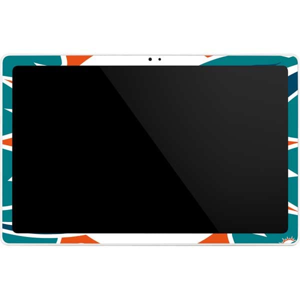Skinit Tablet Decal Skin Compatible with Samsung Galaxy Tab A7 (2021) - Officially Licensed NFL Miami Dolphins Large Logo Design