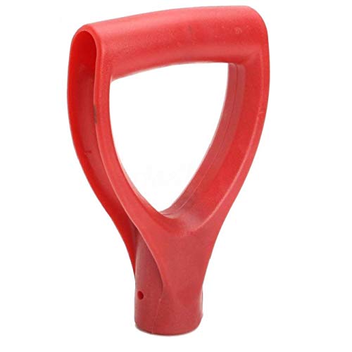 Froiny Plastic D-handle, Snow Shovel Replacement Handle Lawn Farm Garden Snow Removal Spade Fork Shovel
