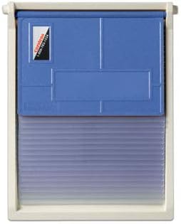 Carstens 16-Pocket Kardex-Visitray Document Filing System for 8" x 5" Sheets, Blue