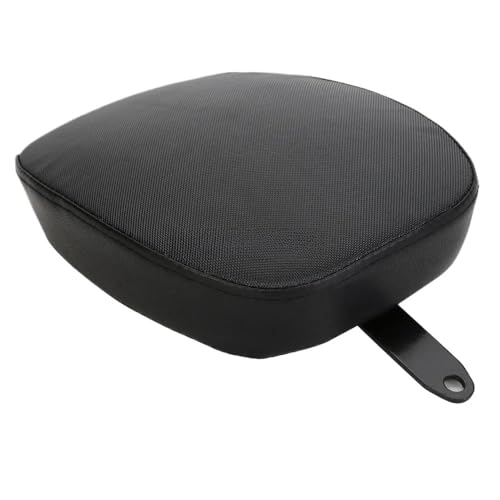 Asiento trasero de motocicleta Sportster en cuero PU negro para modelos 2010 a 2015