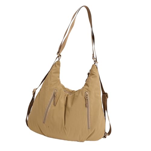 Sac à bandoulière spacieux en nylon au design urbain raffiné