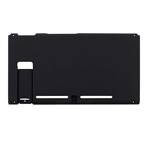 Mingzheng Aluminum Alloy Clear Console Back Diy Replacement Housing Shell Case For Nintendo Switch Console - Joycon Shell Not Included-Black