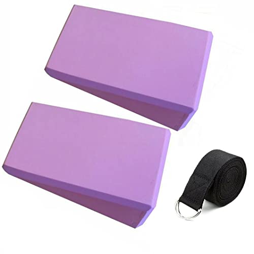 Blocs de yoga antidérapants avec sangle Cover