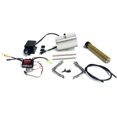 Cylindre hydraulique rétractable 130 mm LESU pièce DIY pour camion Tamiya 1/14 RC