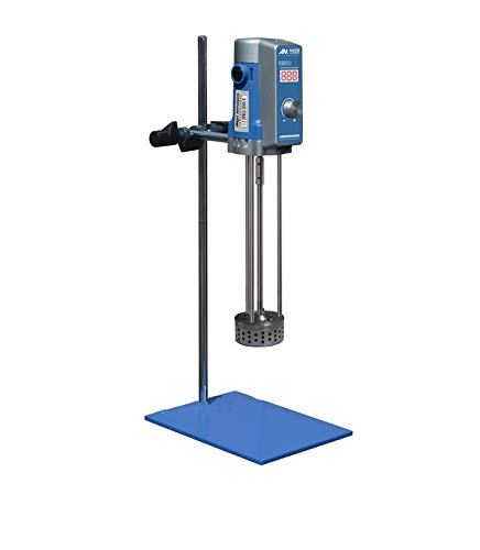 Equipo de laboratorio GOWE tijeras mezclador emulsionar máquina 500 W 90 mm pantalla Digital