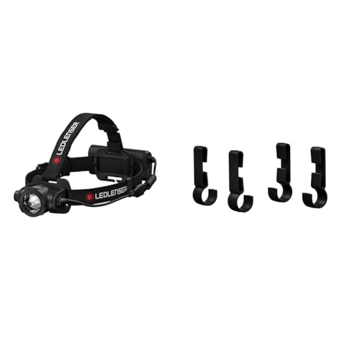 �y�Z�b�g�����z Ledlenser(���b�h�����U�[) H15R Core LED �w�b�h���C�g �[�d�� �u���b�N + �w�����b�g�N���b�v �� �u���b�N [���{���K�i]