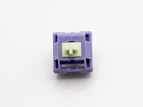 Image of Zkeebs HMX Linear 5-Pin MX Mechanical Keyboard Switches for Custom Keyboards (HMX SILLYWORKS Hyacinth V2, 70 Switches)