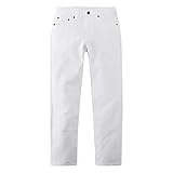 Levi's Boys' Big 502 Regular Taper Fit Performance Jeans, White, 16