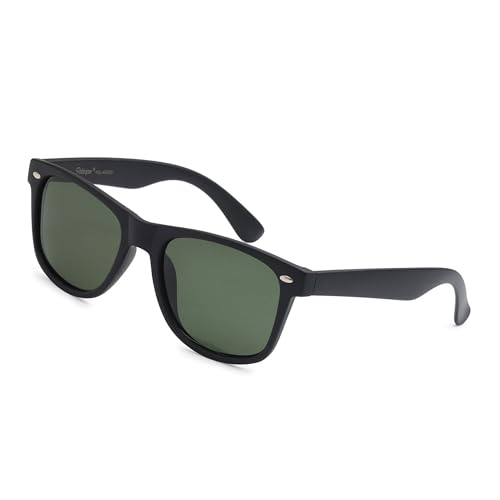 Image of PolarSpex Polarized Sunglasses for Men and Women | UV Protection, Durable Lightweight Frame, Retro Style, Felt Carrying Case, Clear Vision for Driving, Fishing & Everyday Wear.