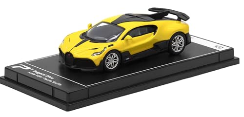 Bugatti Divo Jaune Soufre Amarillo 1:64 PosterCars miniatura 1