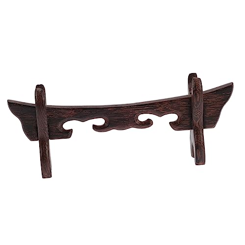 BIUDECO Decorative Sword Stand Elegant Sword Display Rack for Desktop Chicken Wing Bracket for Sword Collectors for Ox Horn Present